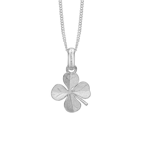 Firkløver vedhæng i sølv fra Christina Jewelry & Watches
